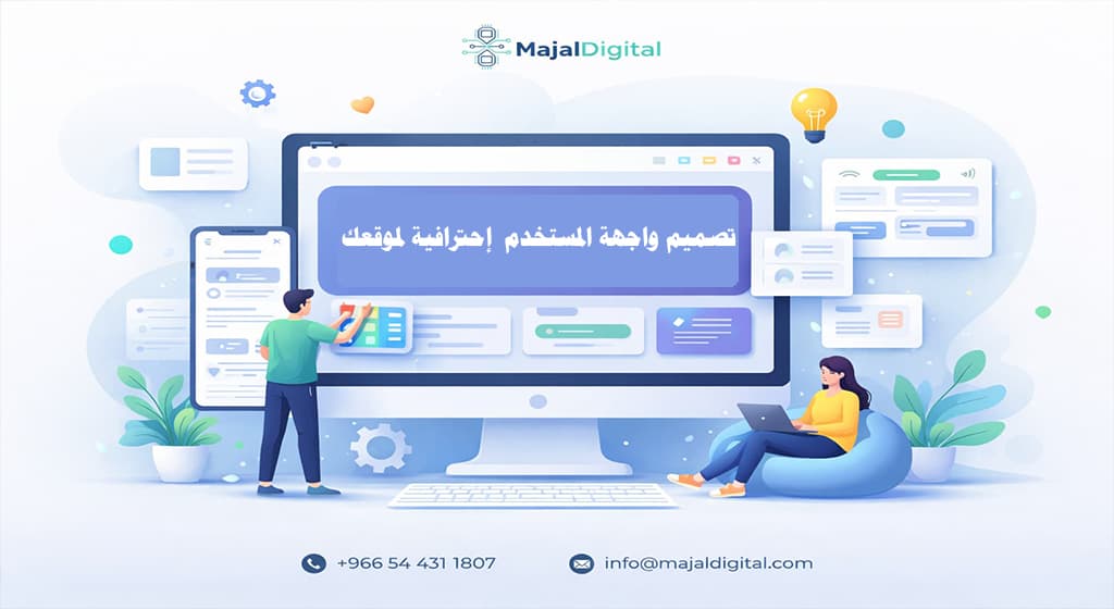 شركة تصميم واجهات رقمية